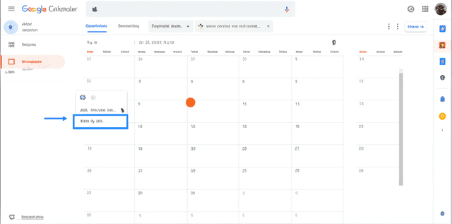 カレンダーアプリにURLを追加する画面